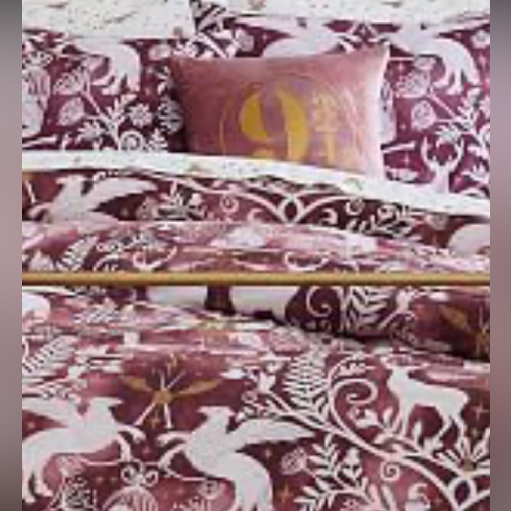 PB Teen Harry Potter Magical Damask Duvet Cover & Sham - Twin